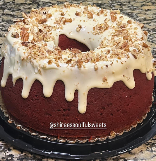 Red velvet pound cake