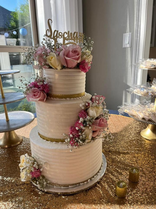Wedding/Celebration cakes (Serves 100)